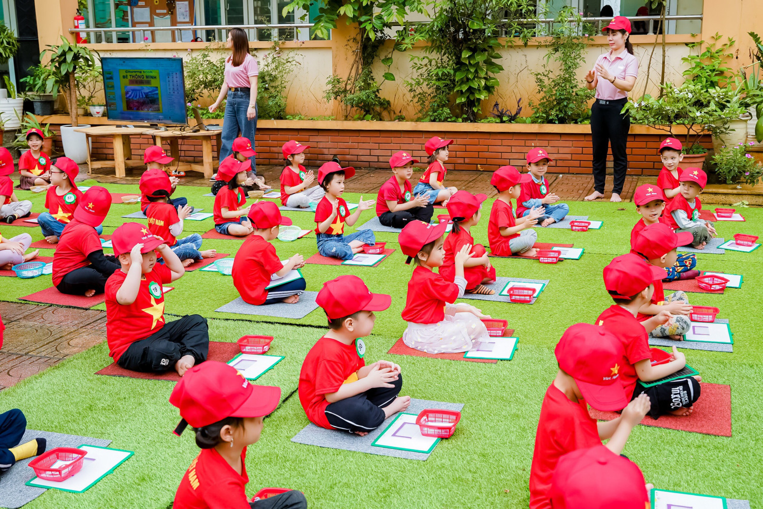 Hội thi  Bé thông minh  trẻ 4 tuổi